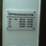 Plexi Schild Innsbruck